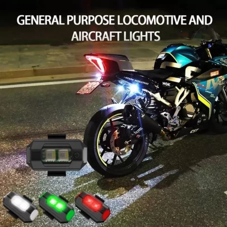 Rechargeable Bike Car Flash Light (2 পিস কিনলে 2 পিস ফ্রি। শুধুমাত্র আজকে দিনের জন্য।)