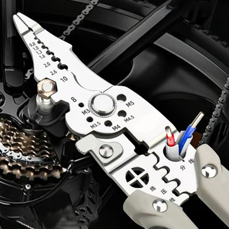 Multifunctional Wire Stripper (এক প্লাসেই সব সমাধান )